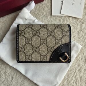 Gucci GG Emblem small wallet
